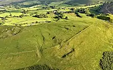 Aerial view of Castle Bank