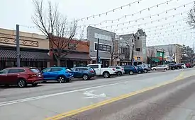 Looking down Wilcox Street in Castle Rock