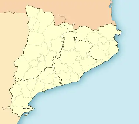 Peralada is located in Catalonia