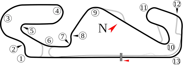 Grand Prix Circuit (1995–2003) & Motorcycle Circuit (1995–2016)