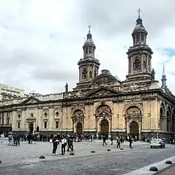 Santiago Metropolitan Cathedral, Chile (1748-1906) by Joaquín Toesca and Ignacio Cremonesi