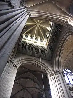 Crossing and lantern tower, Rouen Cathedral