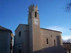 The church of Cazouls-d'Hérault