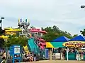 The entrance to Cedar Point Shores when it was Soak City.