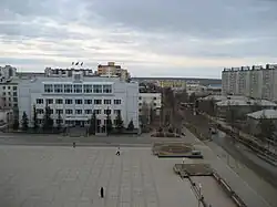 Central square in Mirny