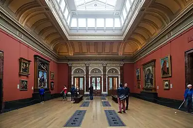 The Central Hall, part of Sir John Taylor's additions