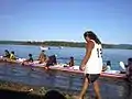 Ceremonial Canoe Races, 2006, Penelakut