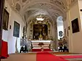 St. Sebastian chapel within the castle