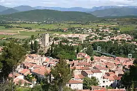 A general view of Cessenon-sur-Orb