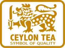 Lion Logo of pure Ceylon tea