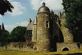 The Château de l'Escoublère, in Daon