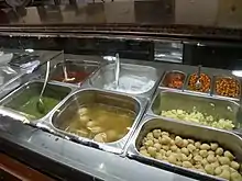 Food at a Haldiram's restaurant in Delhi