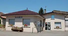 The town hall in Chaillac-Sur-Vienne