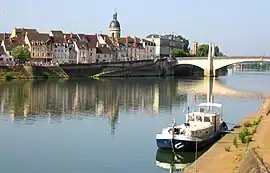 A general view of Chalon-sur-Saône