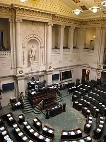 Chamber hemicycle