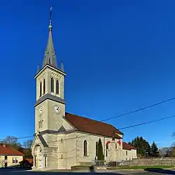 The church in Chamesey