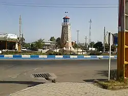 Harbor and lighthouse in Chaf and Chamkhaleh