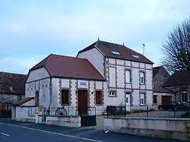 The town hall in Champguyon