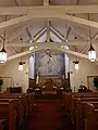 The chancel of Grace WMC in Akron, Ohio