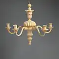 Ivory chandelier, late 18th-century, possibly Indian