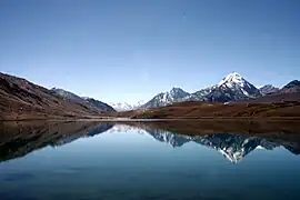 View of Chandra Taal lake