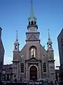 Exterior view of Notre-Dame-de-Bon-Secours chapel, Montreal, Quebec