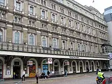 Charing Cross station exterior.