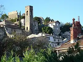 A general view of Charmes-sur-Rhône