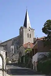 The church of Saint-Sulpice, in Charroux