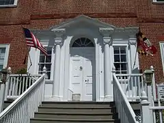 Chase–Lloyd House, Entry Detail, July 2009