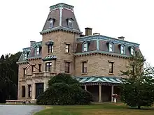 Chateau-sur-Mer, Newport, Rhode Island (enlarged and altered in 1870–1873 and 1876–1880)