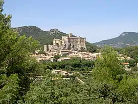 Castle and village of Le Barroux