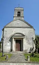 The church in Châtenay-en-France