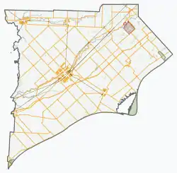 Blenheim is located in Municipality of Chatham-Kent