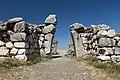 King's Gate (Hattusa) [de] (c.1400-1200 BC), an imitation of the parabolic arch by Hittites