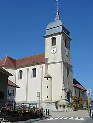 The church in Chemaudin