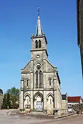 The church in Chemin-d'Aisey