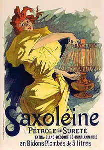 Saxoléine,Pétrole de sureté