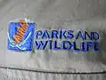 Department of Parks and Wildlife's logo positioned above the left pocket on all corporate apparels, 2013.