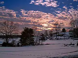 A farm in Chesnuthill Township in December 2005