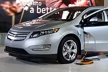 A Chevrolet Volt charging