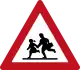 Children or school crosswalk