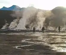 El Tatio geyser fields