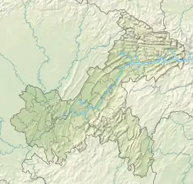 Three Gorges is located in Chongqing