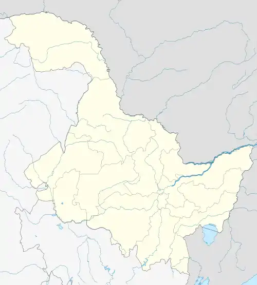 Bei'an is located in Heilongjiang