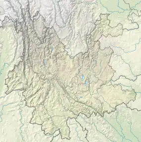 2012 Yiliang earthquakes is located in Yunnan