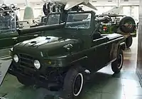 BJ212A with 75mm Type 75 105mm recoilless gun