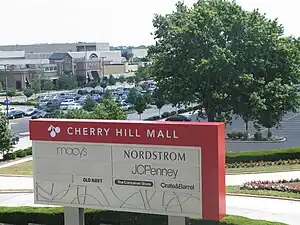 The namesake Cherry Hill Mall shopping complex within the census-designated place