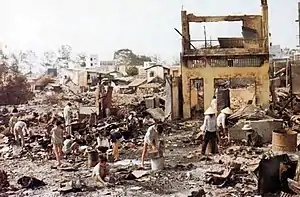 Cholon after Tet Offensive operations 1968