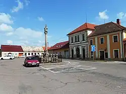 Centre of Choltice